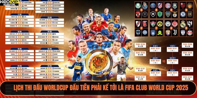 Lịch Thi Đấu Worldcup 2025: Toàn Cảnh Các Giải Đấu Quốc Tế 2 Lịch thi đấu worldcup đầu tiên phải kể tới là FIFA Club World Cup 2025